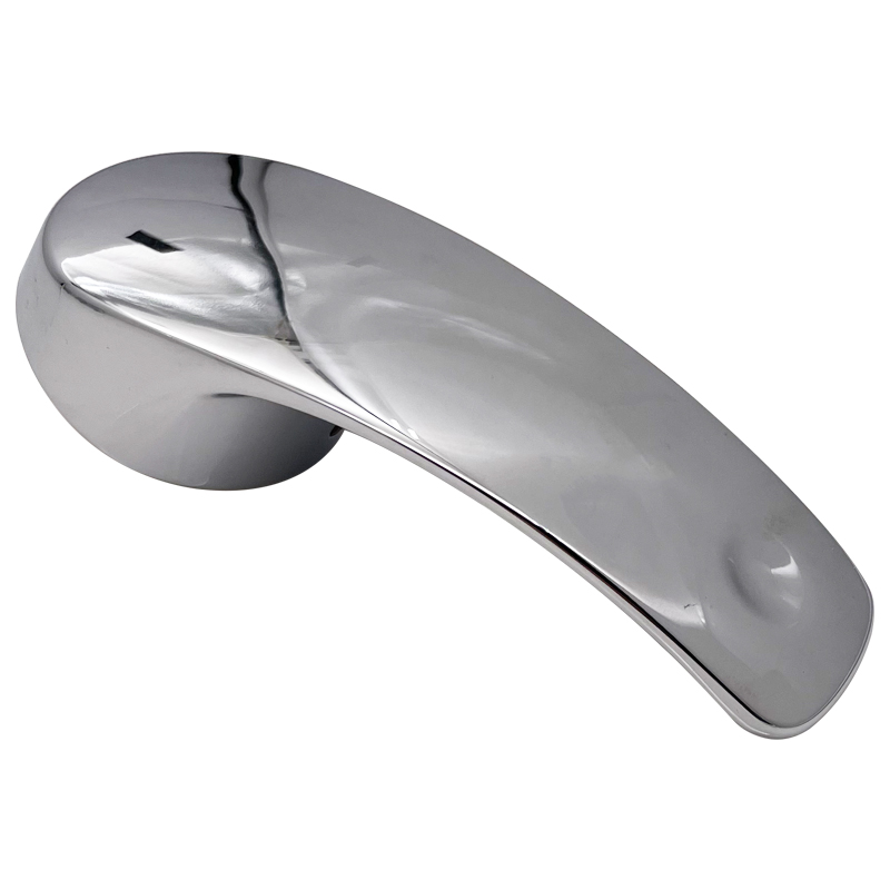 High Quality Zinc Alloy Curved Faucet Handle Modern Design for Single Handle Kitchen Faucet Mixer for Bathroom Use