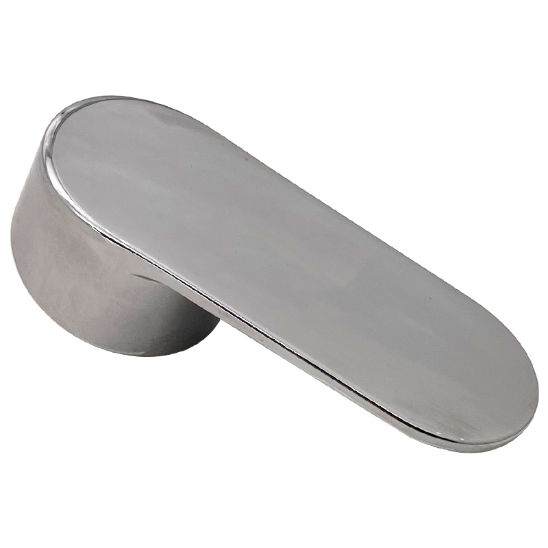 Universal Electroplated Zinc Single Faucet Handle Replacement Hot & Cold  Water Tap Mixer for Bathroom Accessory