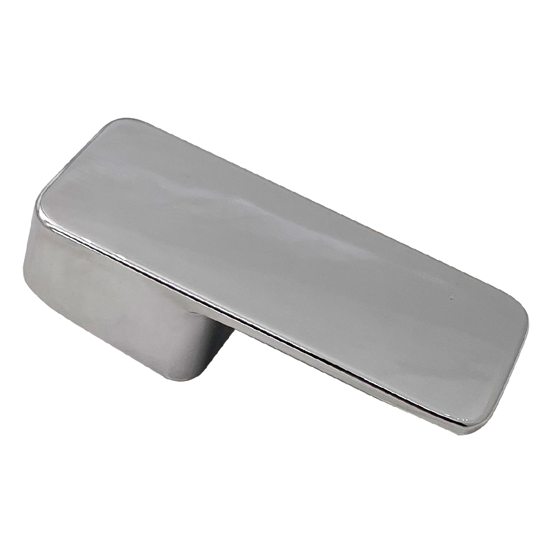 098P Современный дизайн горячий и холодный универсальный гальванический сплав цинка ручки крана для ванной комнаты