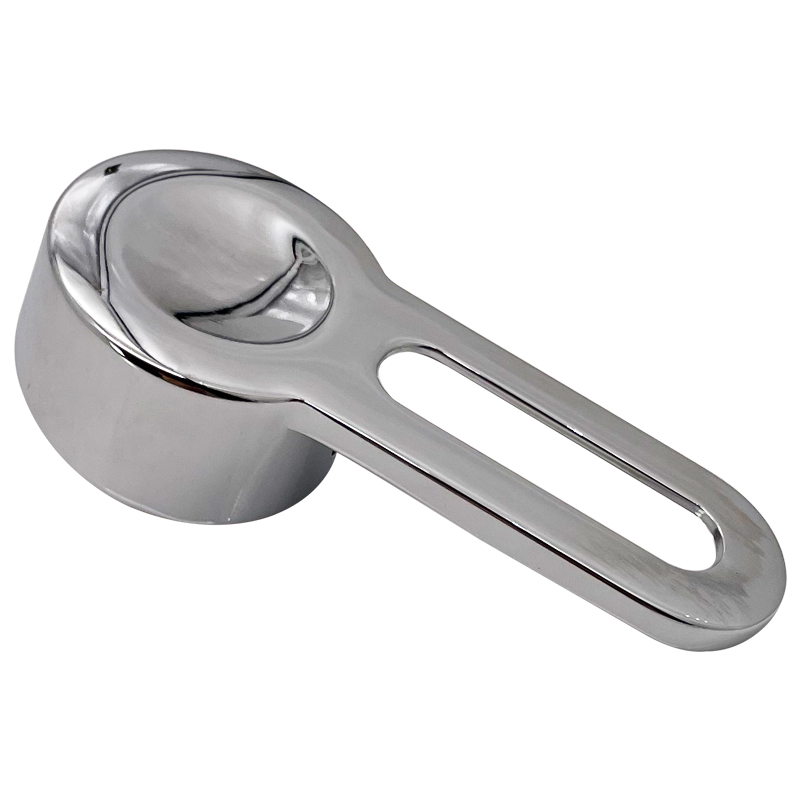 Customizable Modern Design Replacement Lever Handle Hollow-Out Zinc Alloy for Hot & Cold Bathroom Mixer Taps