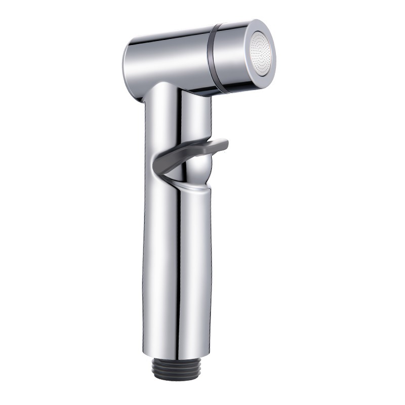 High Quality Handheld Bidet Sprayer Holder Gun Gray ABS Plastic Convenient for Toilet Cleaning in Apartments and Bathrooms