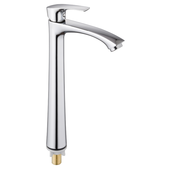 مقبض سداسي الشكل من سبائك البلاستيك ومقبض سداسي الشكل من الحديد عالي الأداء لمقبض صنبور المياه ذو مقبض تبريد واحد للاستخدام في المطبخ/الحمام