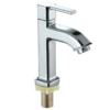 eeeee Factory Wholesale Sanitary Ware-Single Cold Water Basin Sink Faucet Brushed Nickel Finish Single Handle Zinc Alloy Faucet