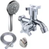 image Factory OutletModern Hot Cold Water Handheld Bathroom Shower Set High Pressure Thermostatic System Soft Brass Alloy