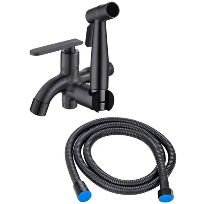 Hete Verkopende Commerciële Rang Multifunctioneel Hand Bidet Economisch Enig Koud Water Shattaf Sanitair Ware Schoonmakende Eigenschap