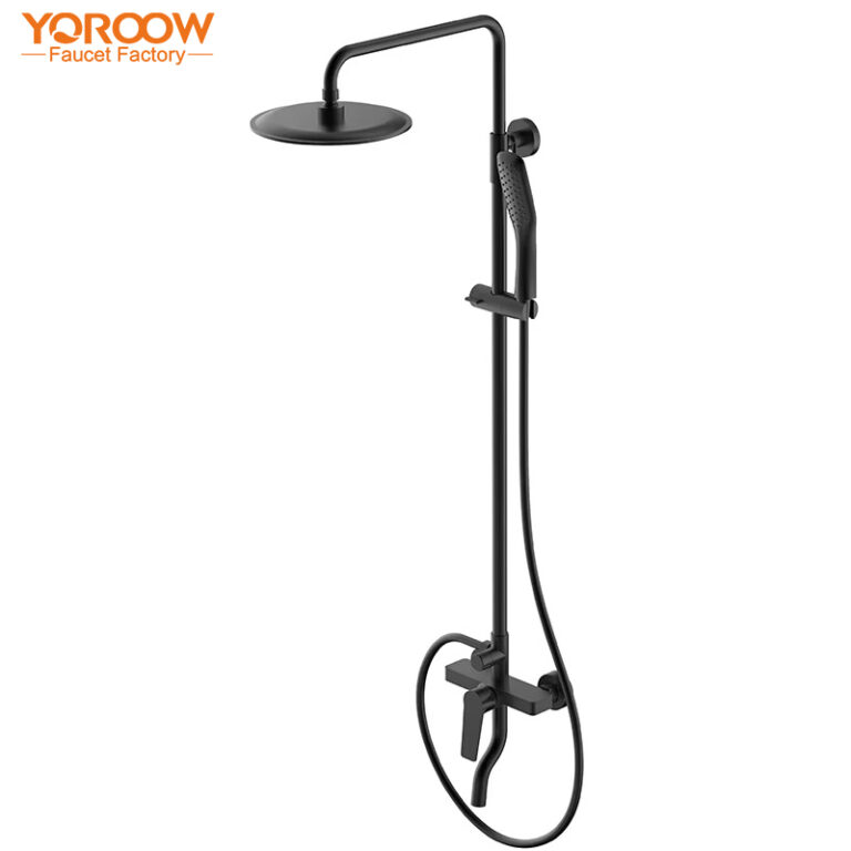 Douchegarnituur van messing: Uitmuntende productie en innovatie