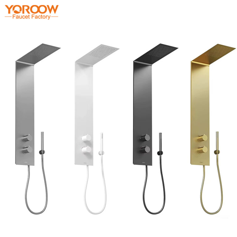 Guida pratica alla scelta di un rubinetto miscelatore per doccia Watermark Rubinetto da bagno a scomparsa Set di rubinetti a mano in acciaio inox