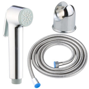 Good Price Handheld Bidet Sprayer with Durable Flexible Features Modern Design Three-Piece Feminine Washer Set for Bathroom Use