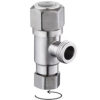 1 Wholesale Factory Stainless Steel Brushed G1/2 Angle Stop Valve 304 Bathroom Faucet Accessory for Kitchen Use Angle Cock Valve