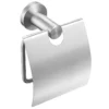 12444480856_908496394 Factory Direct Sales Porte-papier de toilette moderne en acier inoxydable avec finition chromée brossée Rouleau de salle de bain