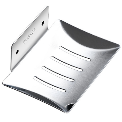 Scaffale da parete per portasapone in acciaio inox dal design moderno Scaffale da bagno per hotel per bagni e camere degli ospiti