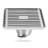 Modern Style Square Concealed Shower Floor Drain 201 Stainless Steel with  for Bathroom