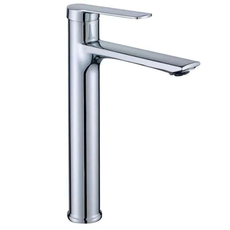 Robinet de lavabo thermostatique à montage monotrou en alliage de chrome et de zinc de haute qualité, design haut de gamme pour les écoles et les salles de classe