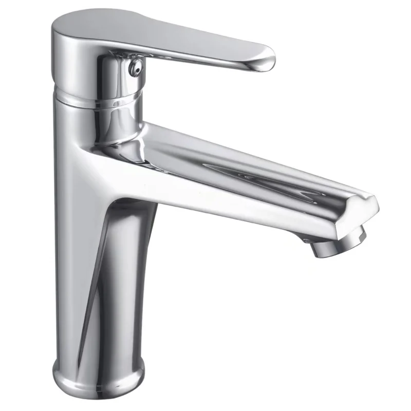 Good Price Chrome Zinc Alloy Thermostatic Faucet Hot & Cold Water Mixer Tap for School Living Room Use