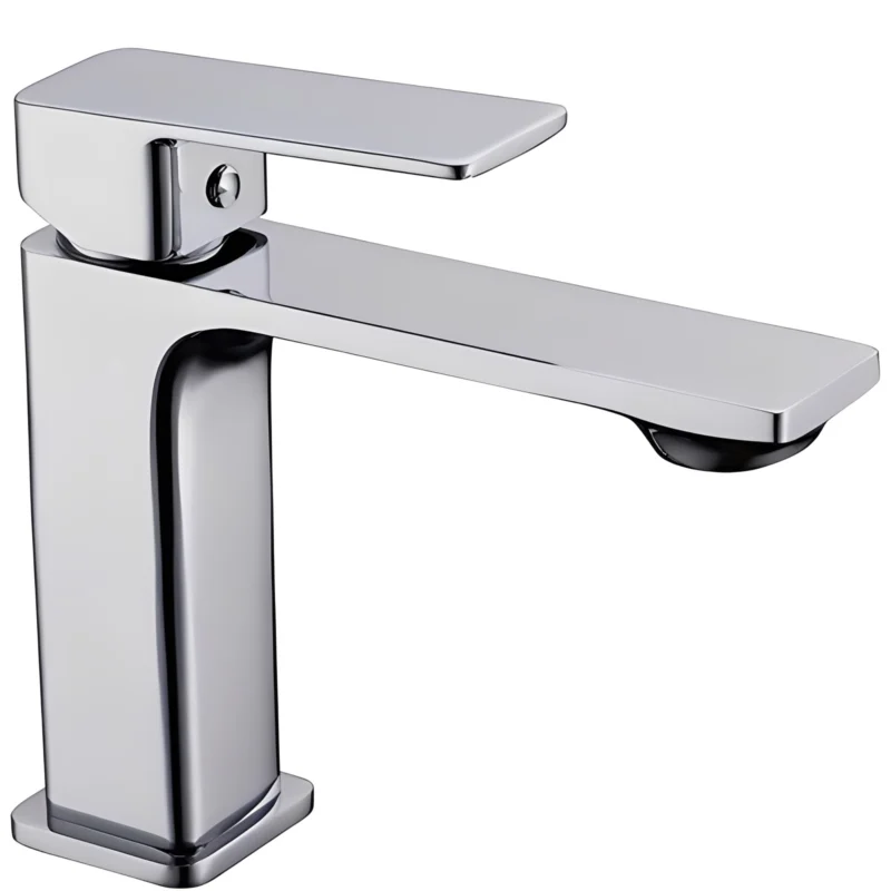 Modern Zinc Basin Faucet Mixer Thermostatic Function Single Hole Installation Ceramic Valve Core for Hotels Living Rooms Bedrooms