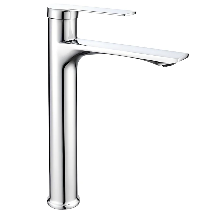 Factory Direct Price Chrome Thermostatic Deck Mounted Zinc Basin Faucet Hot-Cold Water Mixer Polished Ceramic for Bathroom Hall
