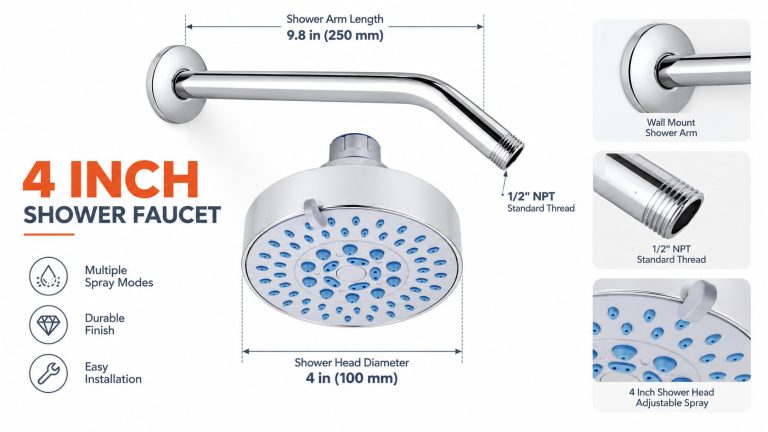 Does a Smaller Shower Faucet Mean Easier Installation?